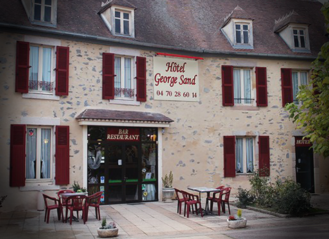 Site internet Hotel George Sand