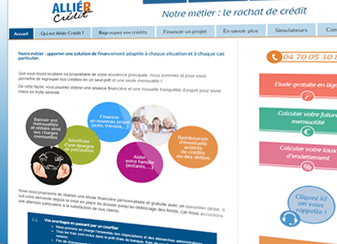 Site internet Allier Crédit